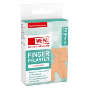 WEPA FINGERPFLASTER ELASTISCH 3 Größen