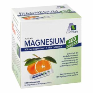 Magnesium 400 Direkt Orange Portionssticks