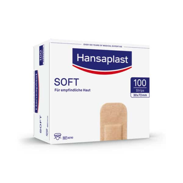 Hansaplast SOFT Strips 30x72mm