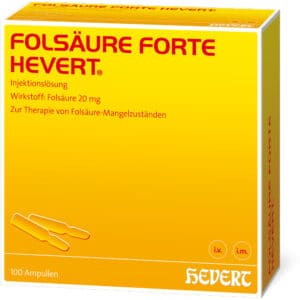 FOLSÄURE HEVERT forte Ampullen