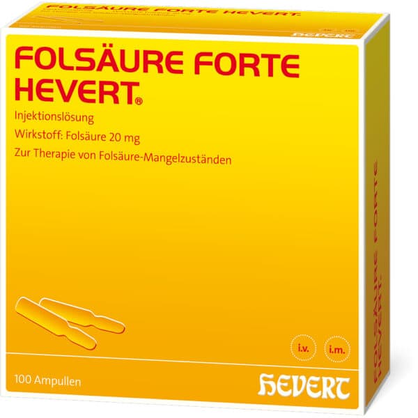 FOLSÄURE HEVERT forte Ampullen