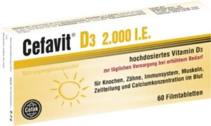 Cefavit D3 2.000 I.E. Filmtabletten