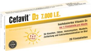 CEFAVIT D3 7.000 I.E. Filmtabletten