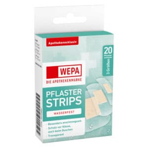 WEPA PFLASTER STRIPS WASSERFEST 3 Größen