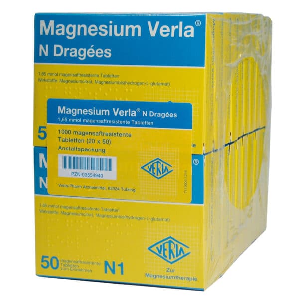 Magnesium Verla N Dragees