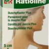 RATIOLINE aqua Duschpflaster Plus 5x7 cm steril