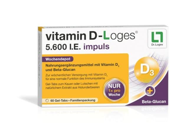 vitamin D-Loges 5.600 I.E. impuls