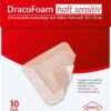 DRACOFOAM Haft sensitiv Schaumst.Wund.10x10 cm