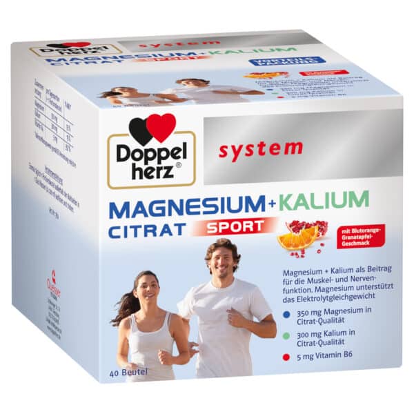 Doppelherz system MAGNESIUM + KALIUM CITRAT