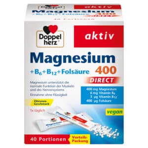 Doppelherz aktiv Magnesium 400 + B-Vitamine DIRECT