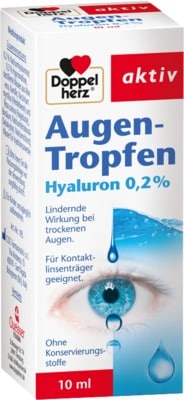 Doppelherz aktiv Augen-Tropfen Hyaluron 0