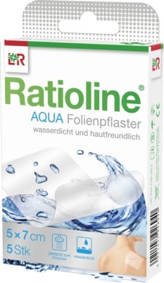RATIOLINE aqua Duschpflaster 5x7 cm
