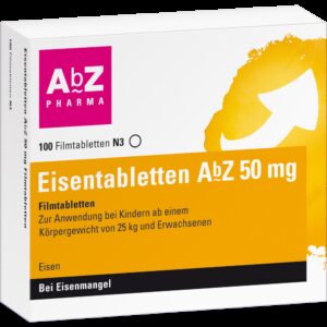 EISENTABLETTEN AbZ 50mg