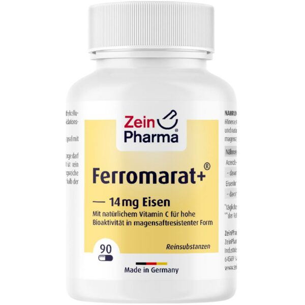 FERROMARAT Eisenfumarat+Acerola magensaftr.Kapseln