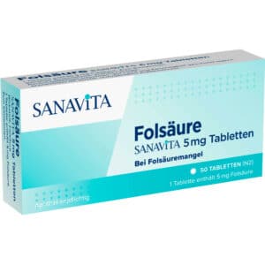 Folsäure Sanavita 5 mg