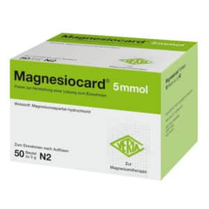 MAGNESIOCARD 5 mmol Plv.z.Her.e.Lsg.z.Einnehmen