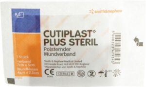 CUTIPLAST Plus steril 5x7 cm Verband