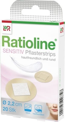 RATIOLINE sensitive Pflasterstrips rund