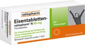 Eisentabletten-ratiopharm N 50mg