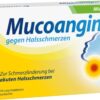 Mucoangin gegen Halsschmerzen Minze