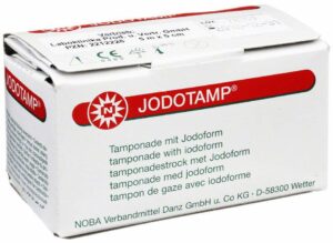 Jodotamp Tamponadestreifen 5mx5cm Einzeln Verpackt