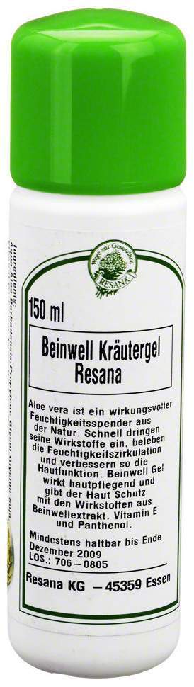 Beinwell Kräutergel Resana 150 ml Gel