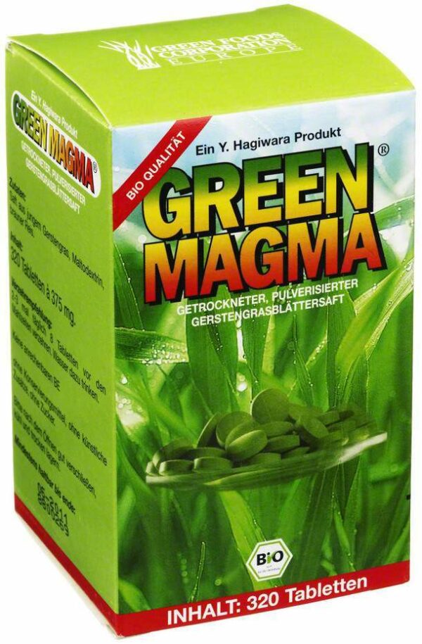 Green Magma Gerstengrasextrakt 320 Tabletten