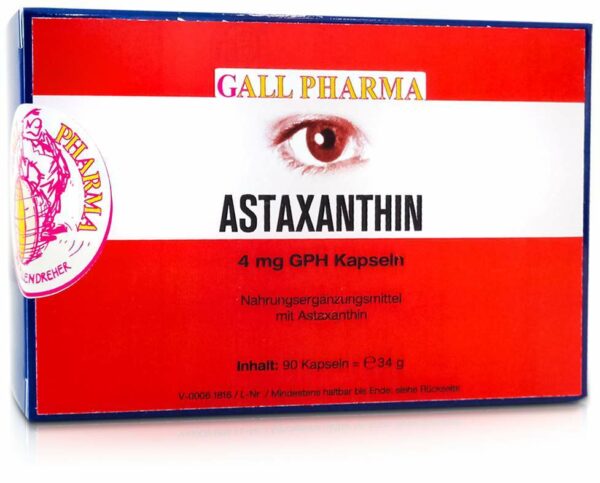 Astaxanthin 4mg 90 Kapseln Gph