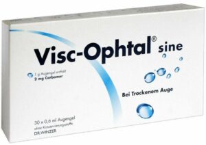 Visc Ophtal Sine 30 X 0