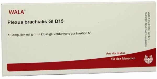 Plexus Brachialis Gl D 15 Ampullen 10 X 1 ml