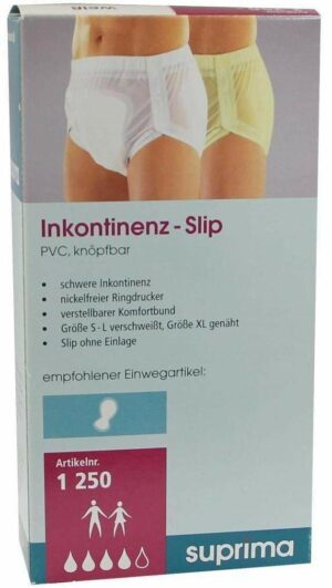 Suprima Inkontinenzhose Gr.M Weiss 250 1 Stück