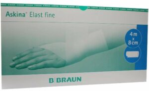 Askina Elast Fine Binde 4 M X 8 cm Lose 100 Binden