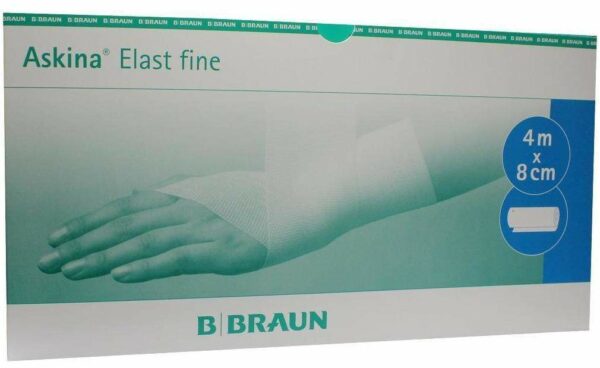 Askina Elast Fine Binde 4 M X 8 cm Lose 100 Binden