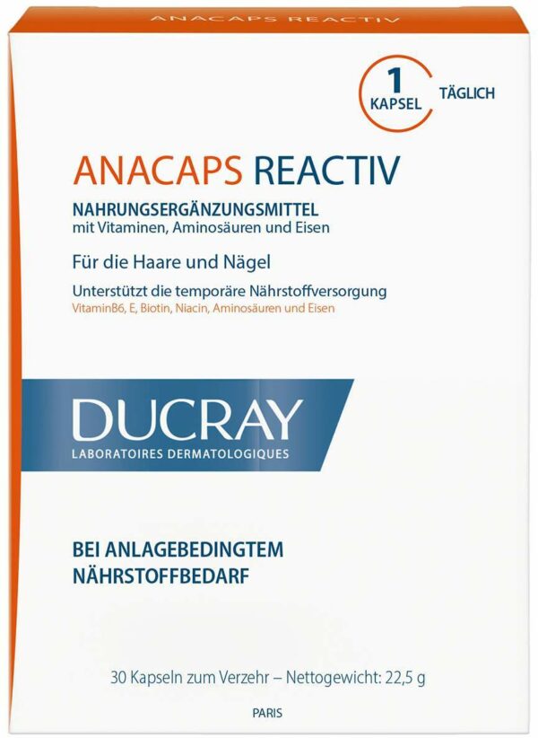 Ducray Anacaps Reactiv 30 Kapseln