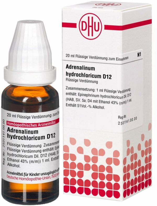 Dhu Adrenalinum Hydrochloricum D12 Dilution