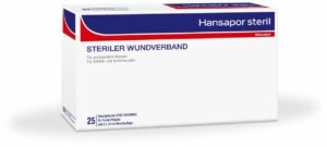 Hansapor Steril Wundverband 9 X 15 cm 25 Stück