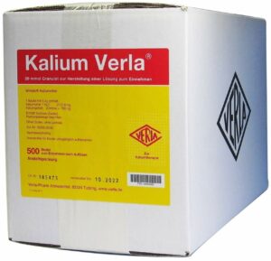 Kalium Verla Granulat 500 Beutel