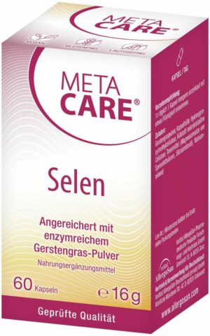 Metacare Selen+ 60 Kapseln