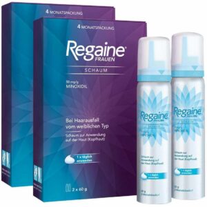 Regaine Frauen Schaum 4 x 60 ml