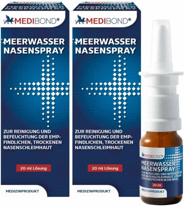 Medibond Meerwasser Nasenspray Doppelpack 2 x 20 ml