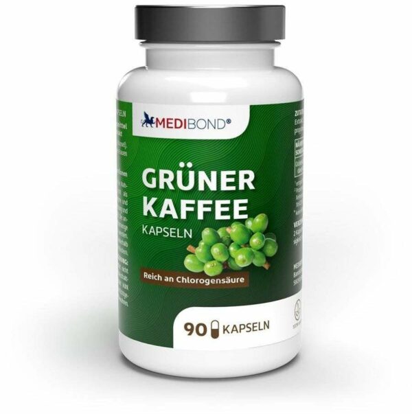 Grüner Kaffee Medibond 90 Kapseln