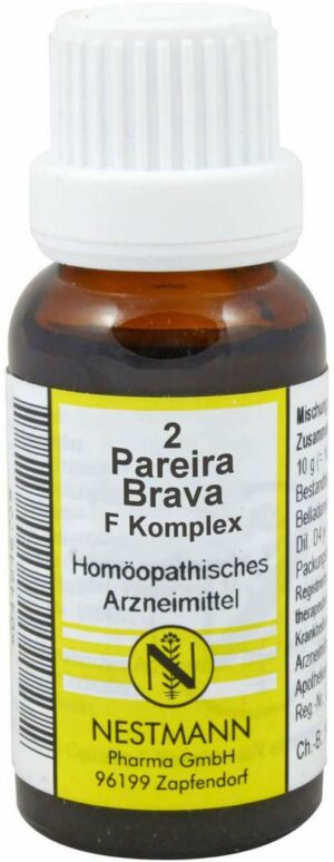 Pareira Brava F Komplex Nestmann 2 20 ml Dilution