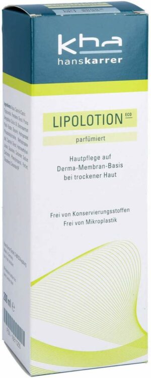 Hans Karrer Lipolotion Eco Parfümiert 200 ml