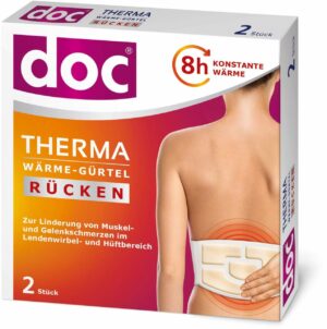 Doc Therma Wärme-Gürtel Rücken 2 Stück
