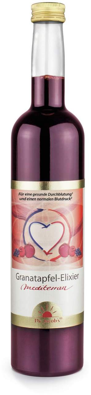 Granatapfel Elixier Mediterran Dr.Jacob s 500 ml