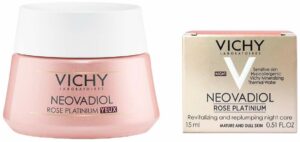 Vichy Neovadiol Rose Platinium Augencreme 15 ml + gratis Rose Platinium Nachtcreme 15 ml