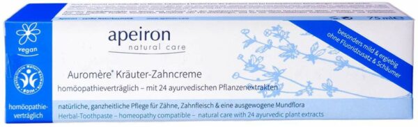 Auromere Kräuter Zahncreme Homöopathieverträglich 75 ml