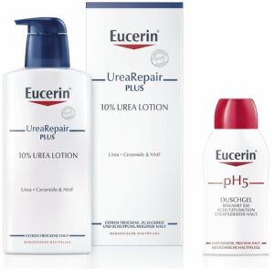 Eucerin UreaRepair Plus Lotion 10% 400 ml + gratis Eucerin pH 5 empfindliche Haut Duschgel 50 ml