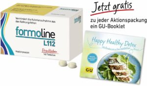 Formoline L 112  160 Tabletten + gratis GU Happy Healthy Detox Booklet