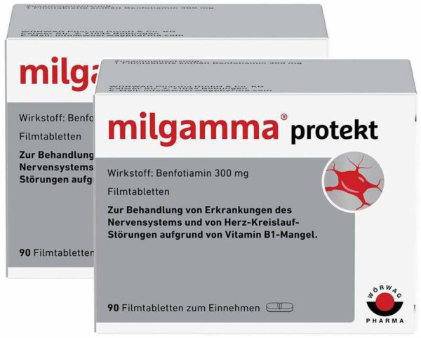 Milgamma protekt 2 x 90 Filmtabletten